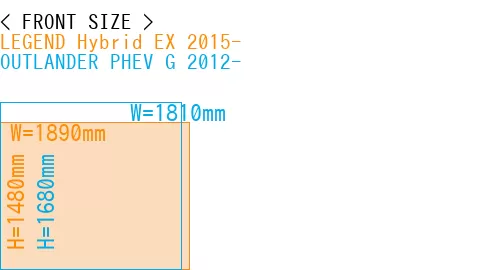 #LEGEND Hybrid EX 2015- + OUTLANDER PHEV G 2012-